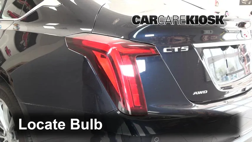 2020 Cadillac CT5 Premium Luxury 2.0L 4 Cyl. Turbo Lights Tail Light (replace bulb)